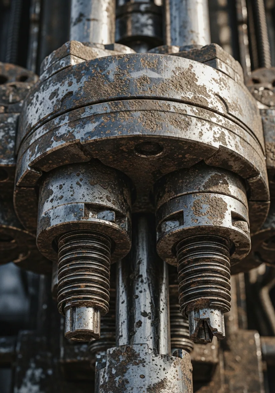Heavy drilling rig components
